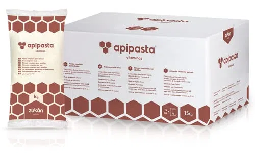Xugend Candito Vitaminico per Api-15kg in panetti da 1kg - Apipasta alimento per api