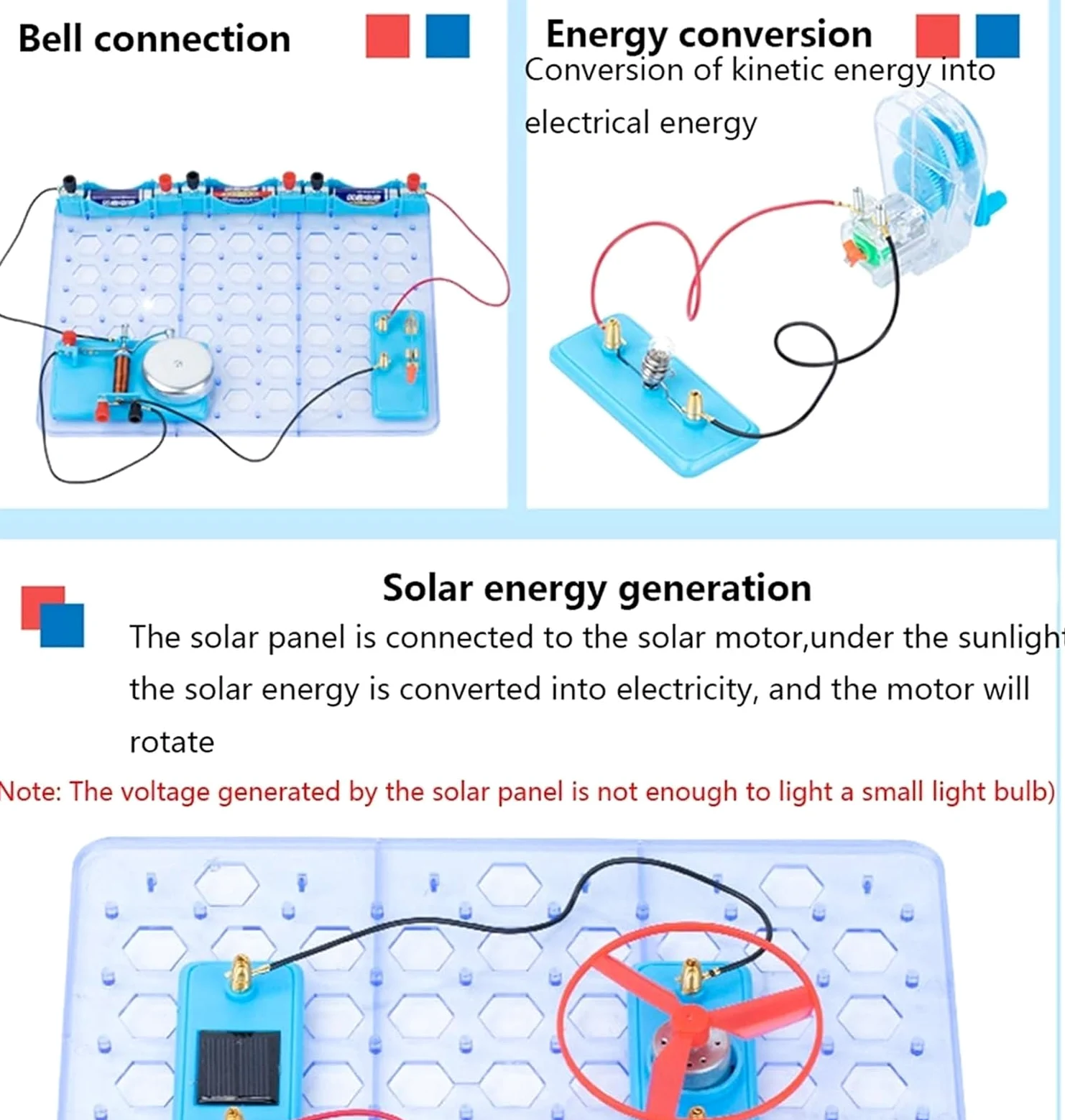 Set Completo Di Scatola For Esperimenti Elettromagnetismo Fisica, Kit Didattico Circuiti Elettrici Che Supporta Oltre 50 Tipi Laboratorio