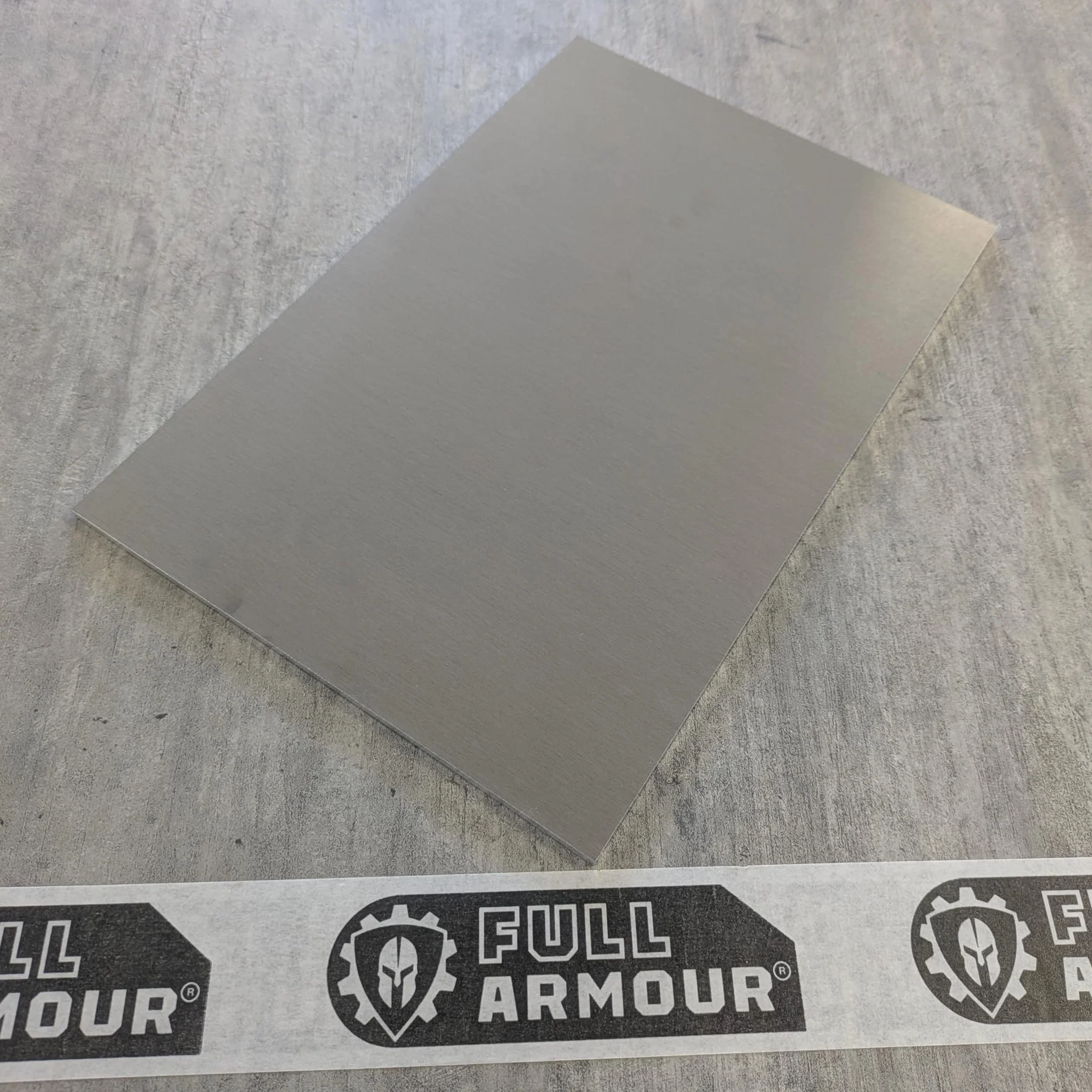 Piastra in alluminio 3 mm 300mm x 300mm