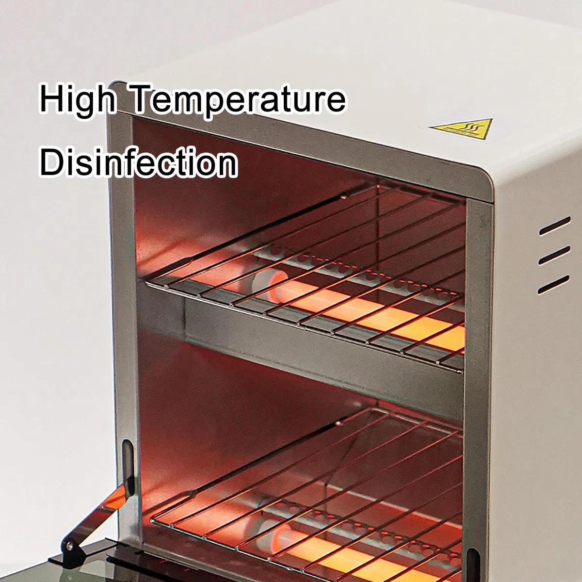 Disinfetta per strumenti per unghie, disinfettante per unghie, 12 l, doppio strato, grande capacità, timer e temperatura regolabili, compatibile con attrezzi multipli
