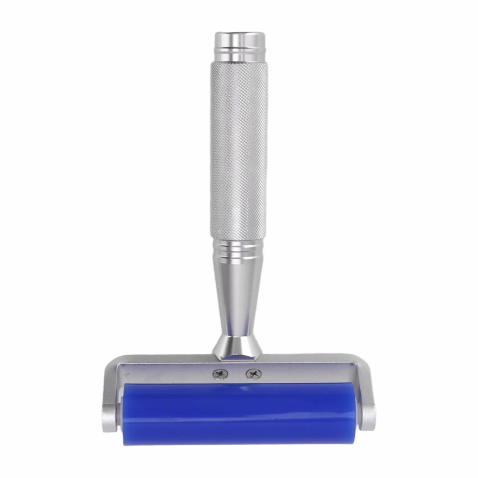 Rullo Adesivo Manuale Silicone Blu 8 Pollici per Pulizia Statica Rimozione Polvere Schermo