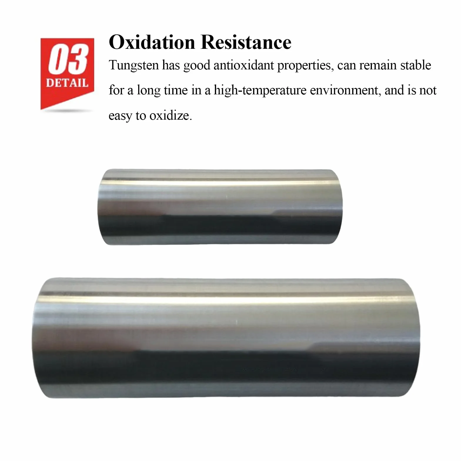 PHasz Diametro Asta in Tungsteno 1,2-5 Mm, Barra Tonda Solida in Tungsteno Lunghezza 100 Mm Materie Prime per La Ricerca Scientifica Industriale,Diameter 6mm