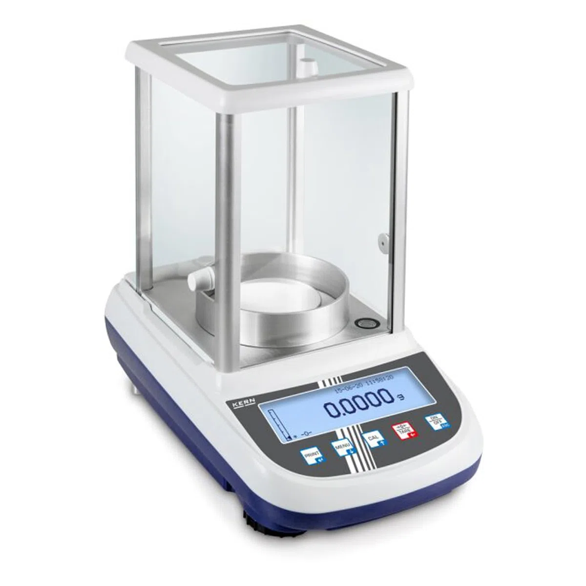 Bilancia analitica [Kern ALJ 310-4A] Precisione e prezzo al punto, con regolazione interna automatica, intervallo di peso [Max]: 310 g, leggibilità [d]: 0,1 mg, riproduzione: 0,1 mg, linearità: 0,3 mg