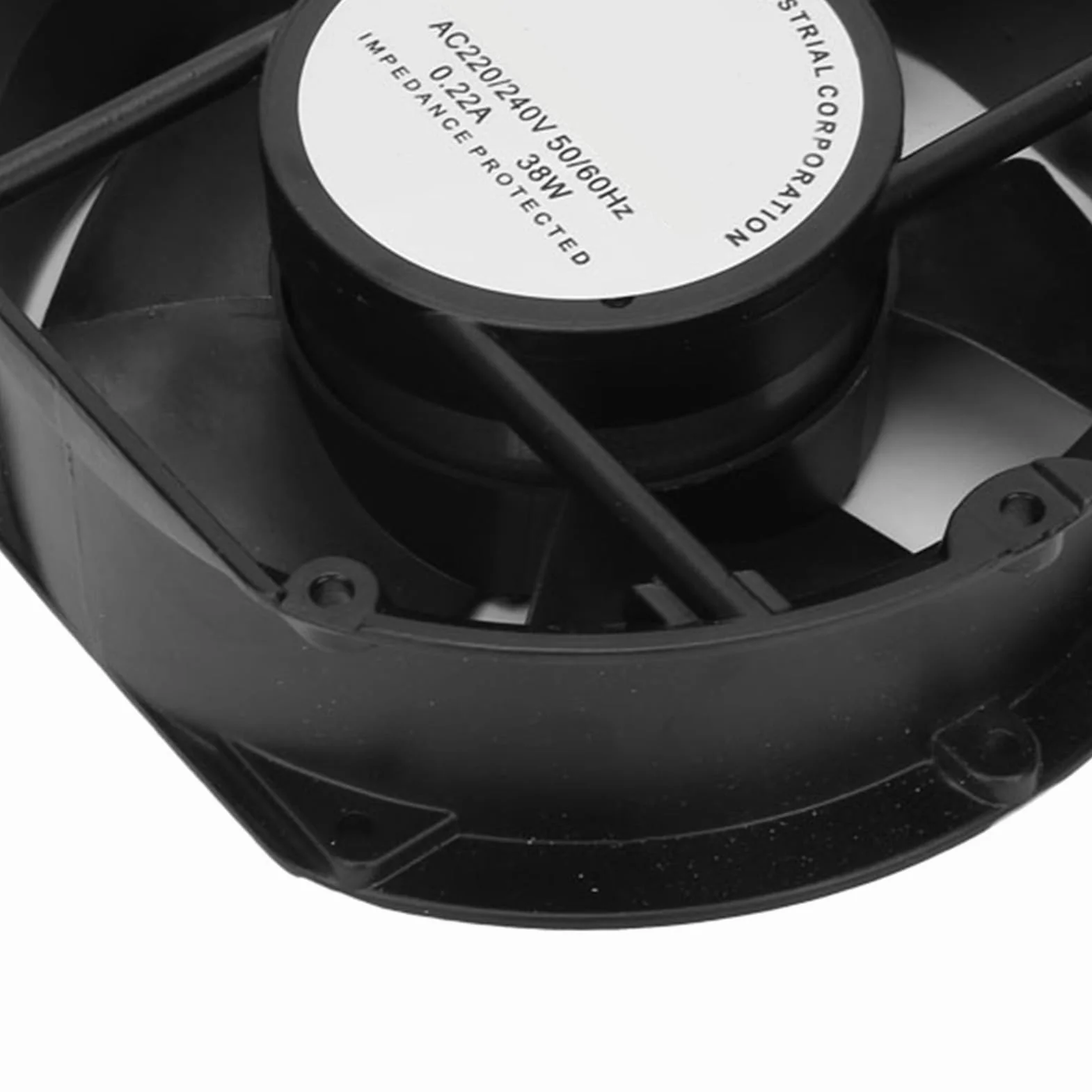 Ventilatore assiale Aramox, FP-108EX-S1-S Ventilatore assiale CA AC220V Ventola di raffreddamento con cuscinetto a sfera ovale 38W