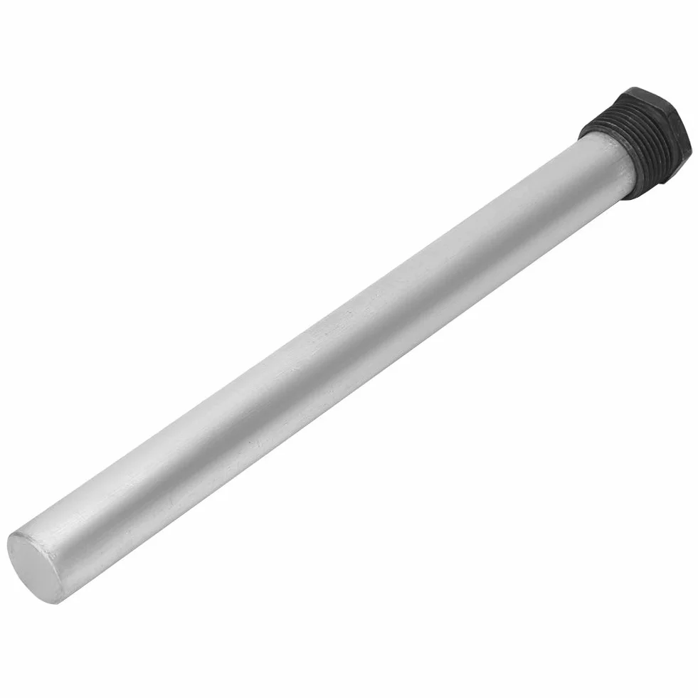 Asta Anodo Riscaldatore Acqua, Aste Anodo Magnesio NPT 3/4" Filettatura 21x300mm per Grandi Serbatoi Acqua Calda
