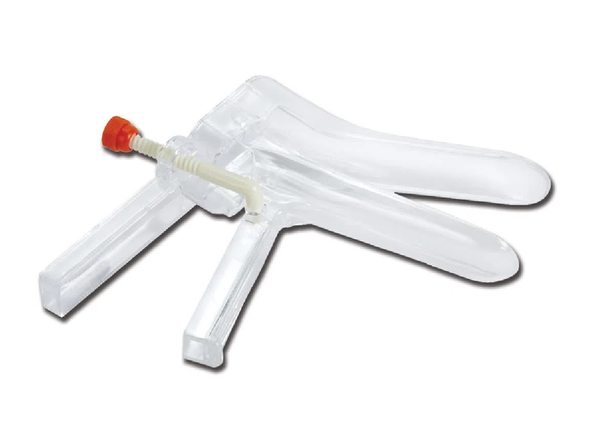 GIMA 29984 Speculum Vaginale Vite Laterale, Medio Ø 28 mm, Confezione 100 Pezzi