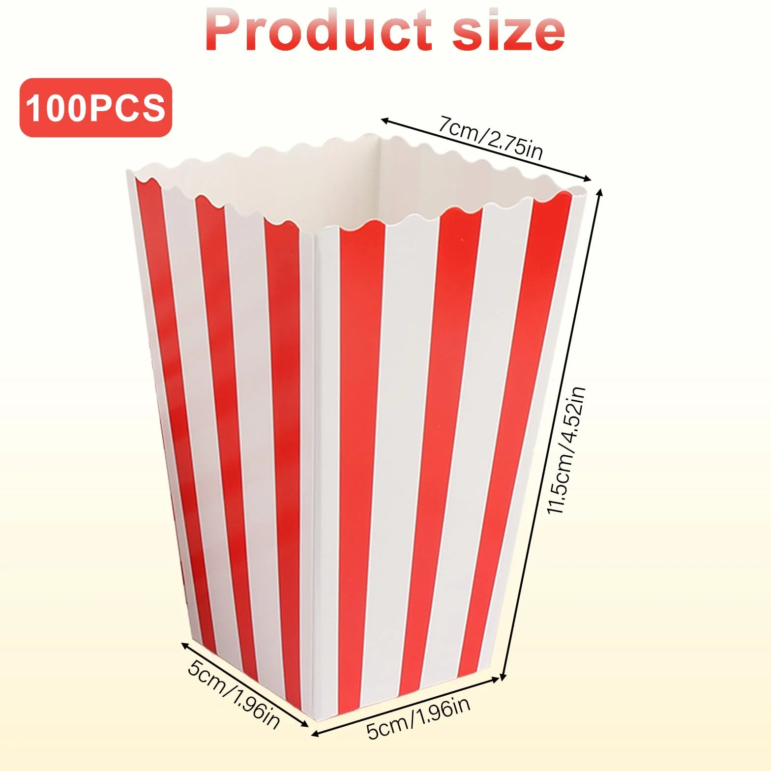 Sacchetti Popcorn Riutilizzabili: Scatole di Cartone per Festa Cinema, Natale, Compleanno