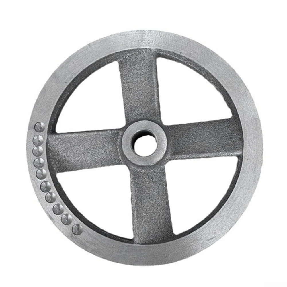 Puleggia a cinghia per compressore d'aria a scanalatura singola, struttura robusta, materiale metallico (B)