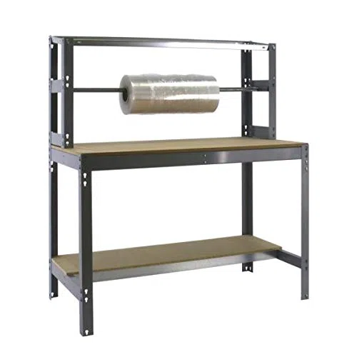 Banco de trabajo BT4 galva/madera 144,5x91x76cm