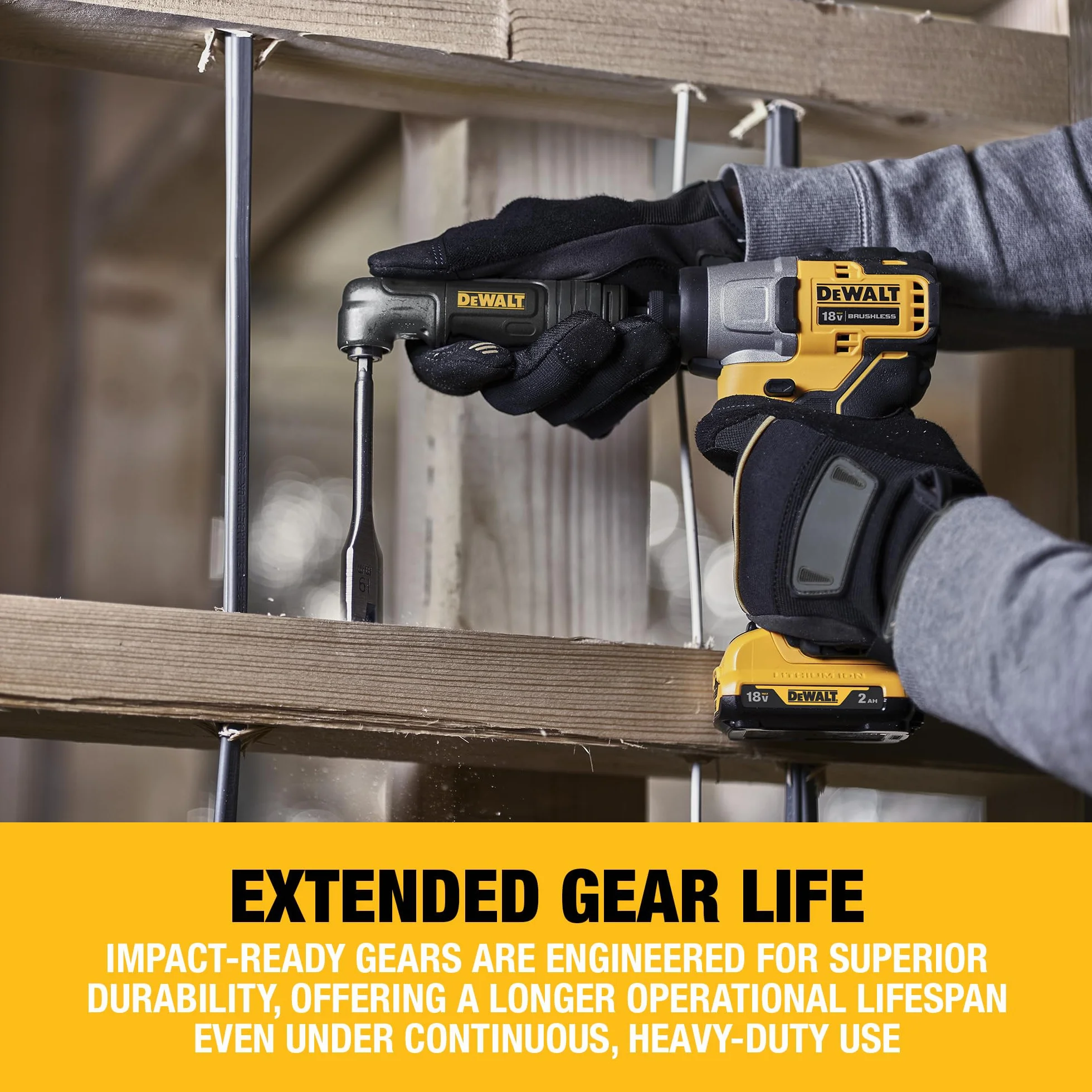 DeWalt DT20500-QZ Adattatore Angolo Trapano 140mm 6,35mm 1/4"