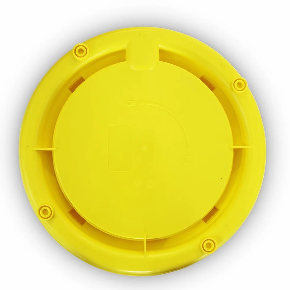 Zootec Abbeveratoio a sifone in plastica con Manico e Piedini. capacità 15 Litri. Ideale per Galline, Pulcini, Anatre e avicoli Simili. Predisposto per Essere appesa nel pollaio.