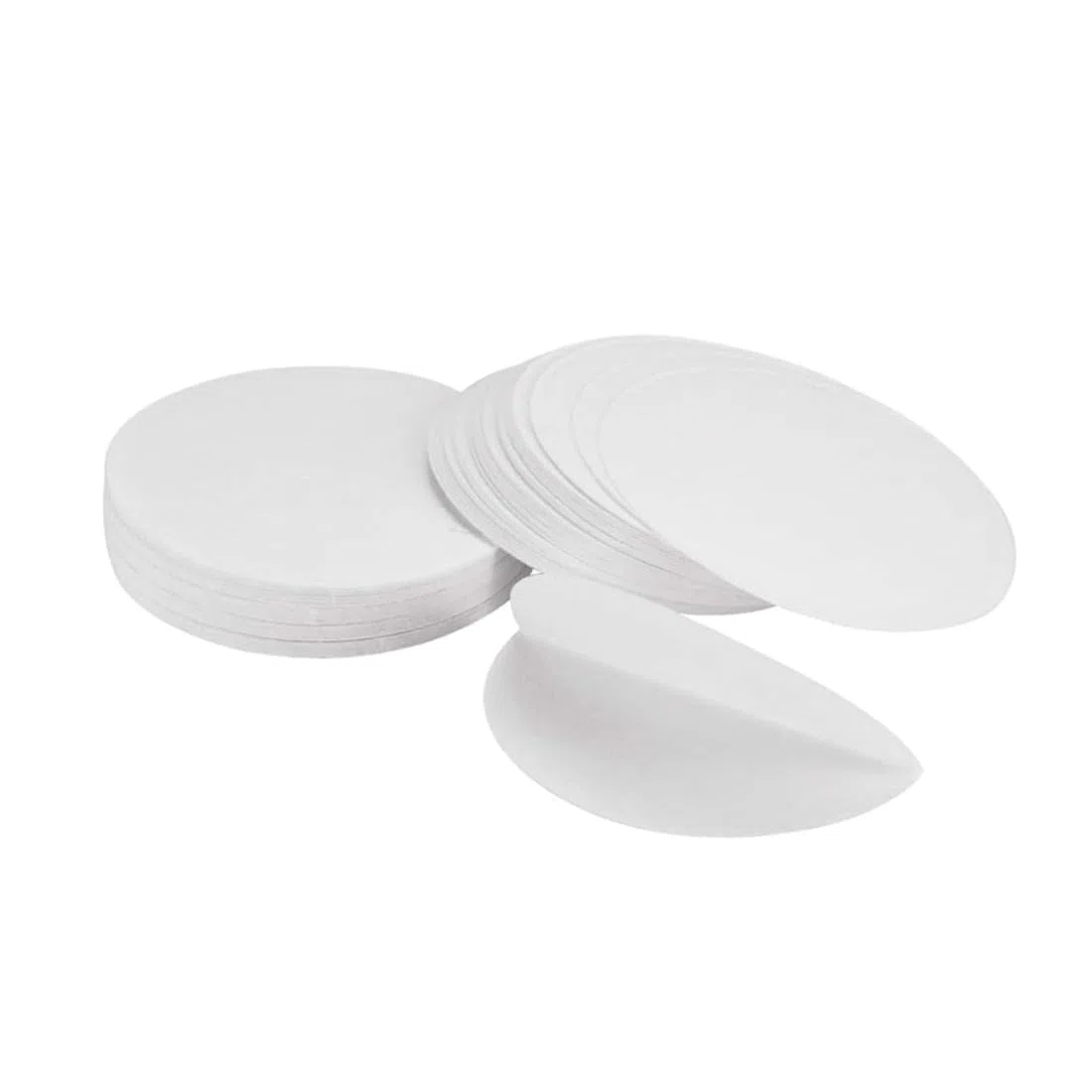 100 PCS Carta da Filtro Qualitativa Carta da Filtro Laboratorio Carta da Filtro in Cellulosa Carta da Filtro Cerchi per Il Test Dell'olio di Laboratorio Chimico Diametro 110mm