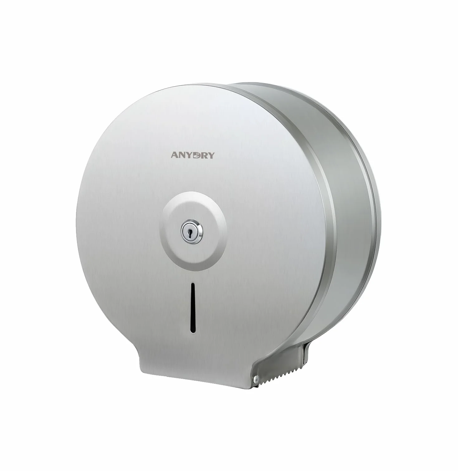 AnyDry 5182 Distributore per asciugamani di carta in acciaio inox commerciale a torre manuale montaggio a parete