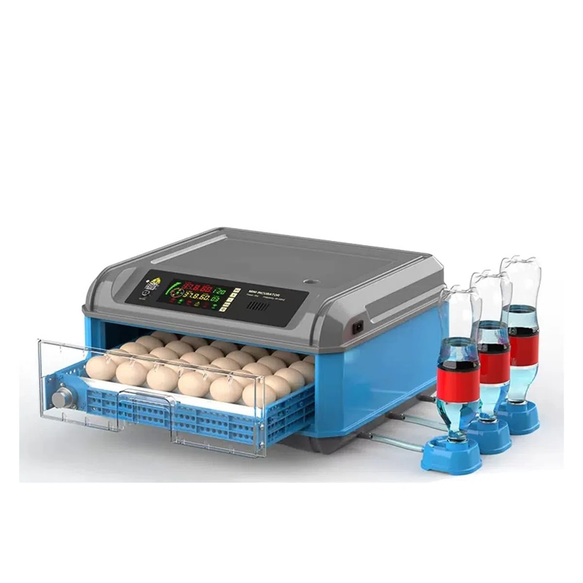 Incubatrici per uova da cova, 36 Incubatrice for uova Incubatrice digitale completamente automatica Chioccia for uso domestico Fattoria Incubatrice for uccelli di pollo Uova Incubadora per la cova del