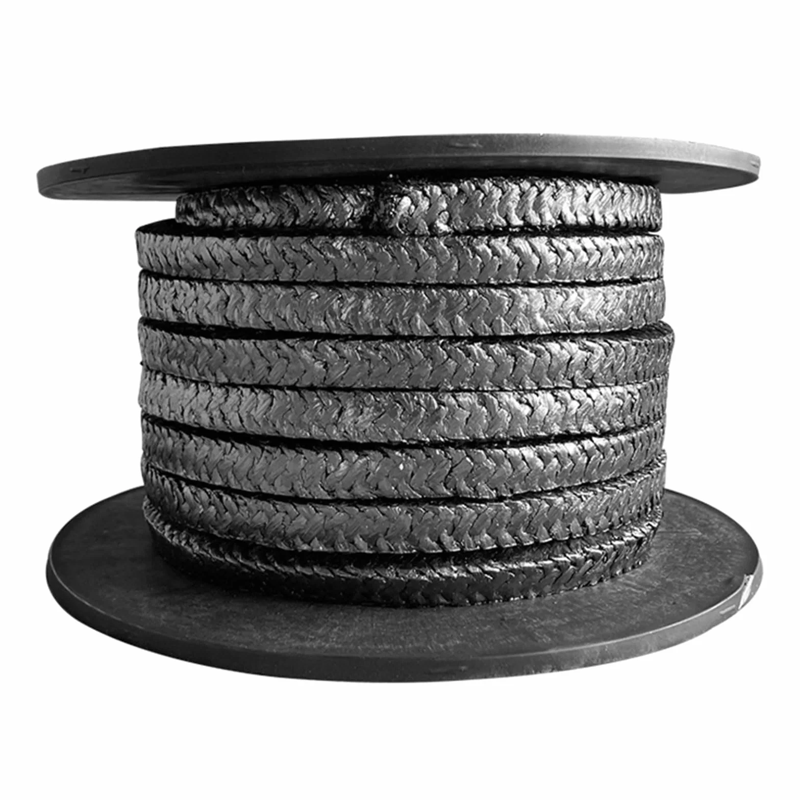 Baderna A Compressione Intrecciata In Grafite Flessibile Espansa Classe A Guarnizione Di Tenuta Meccanica 12x12mm 3m