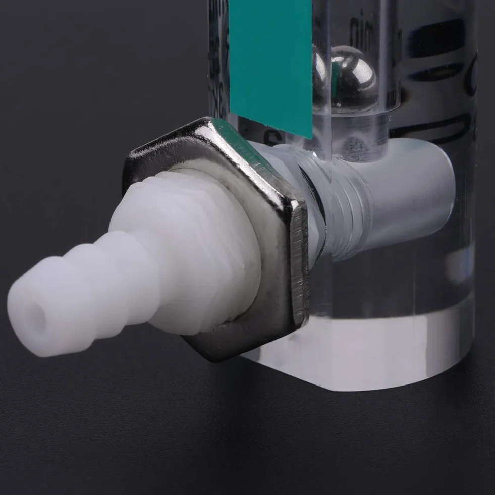 Miernik przepływu gazu 2,5-25 l/min, 0,6 MPa, akryl, plastik, metal