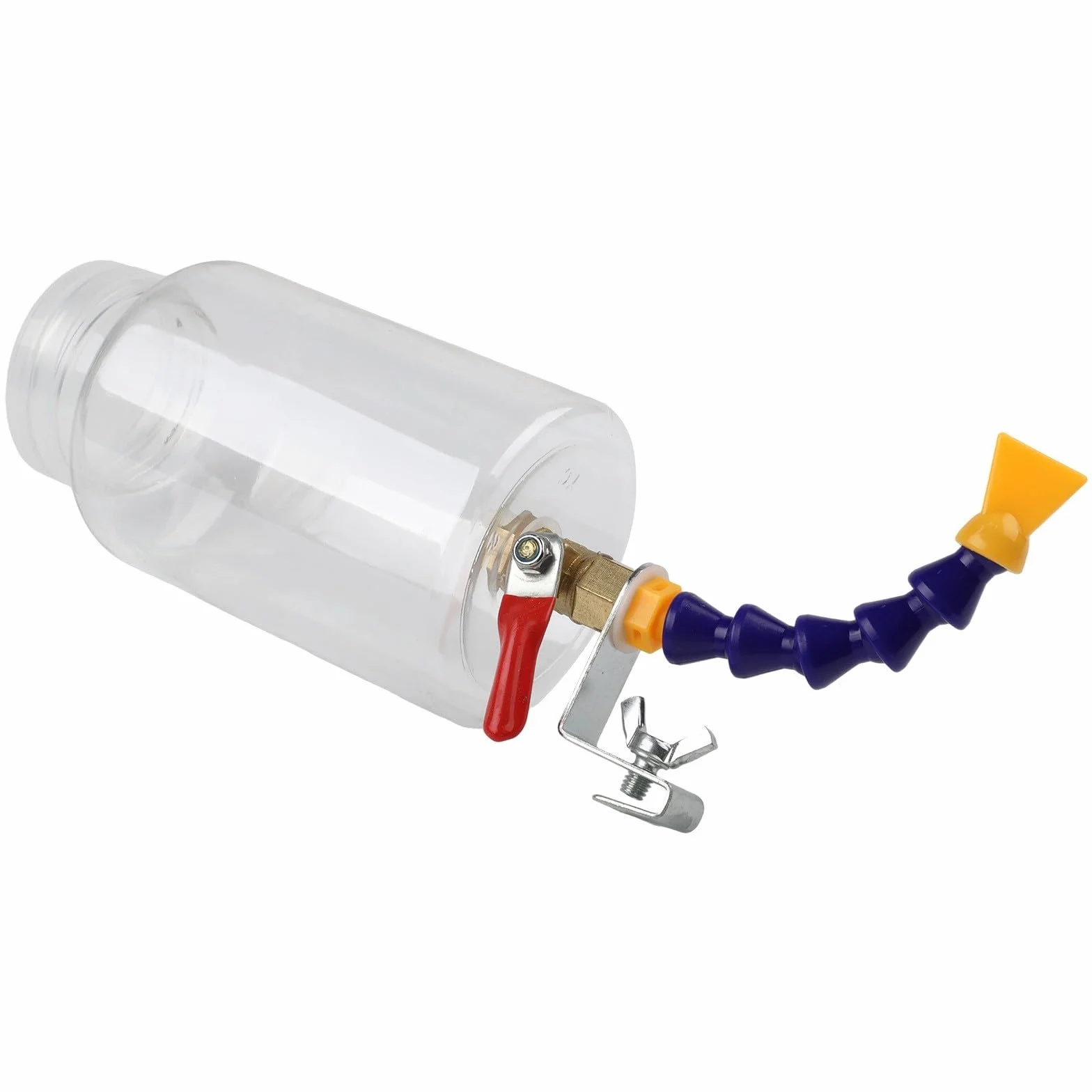 Ugello spruzzatore d'acqua 500 ml per smerigliatrice angolare, soppressione polvere, metallo e plastica