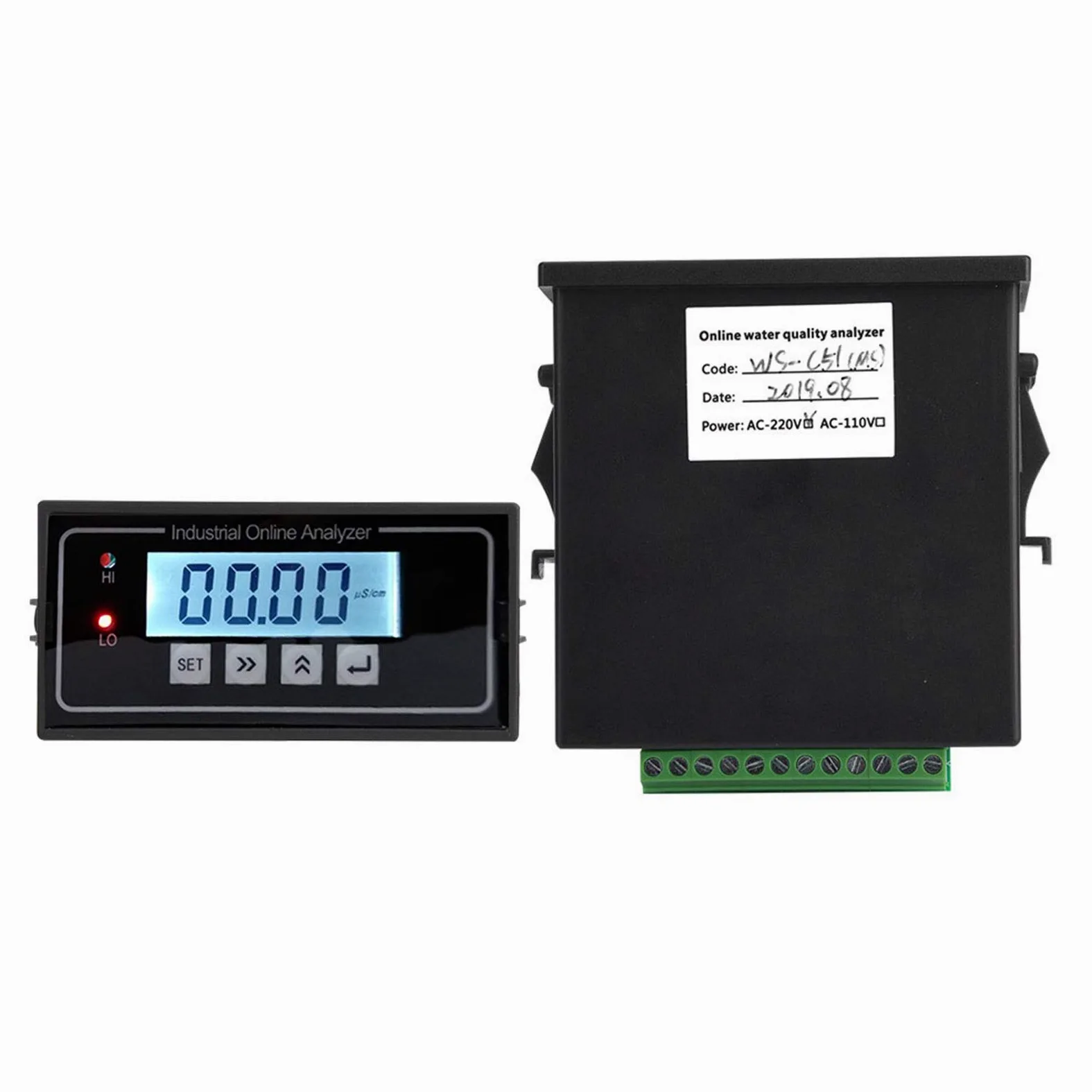 Akozon Conduttimetro EC Tester di conducibilità Online Misuratore di conducibilità Elettrica Strumenti Strumenti Tester della qualità dell'acqua - Misurazione e Controllo dell'acqua Pura in