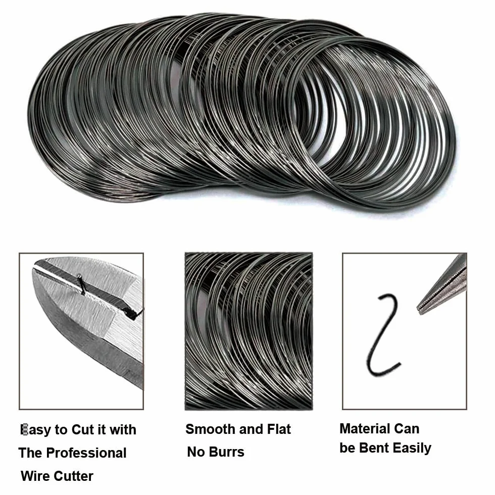 SKYPRO Filo di tungsteno ad alta purezza, diametro 0,5 mm, lunghezza 2 m, adatto per aerospaziale, perforazione dell'olio, strumenti elettrici