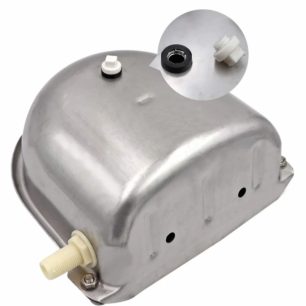 M.Z.A Abbeveratoio per abbeveratoio per Bestiame Abbeveratoio Automatico per Bevande in Acciaio Inox con valvola a Galleggiante per Pecore di Capra