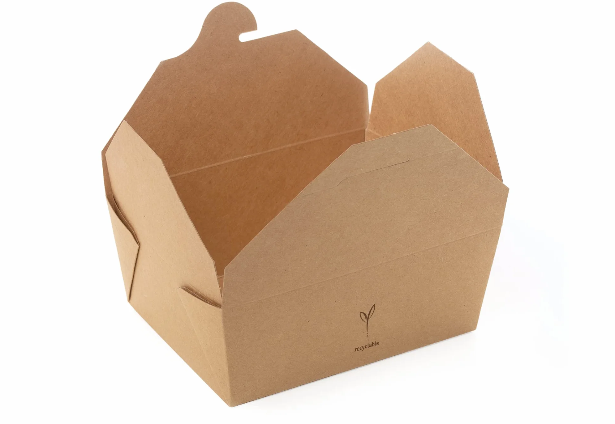 SHOBI Contenitore Kraft per Alimenti da Asporto 1000 ml 50 sztuk