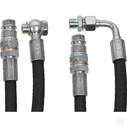 Kit tubi terzo punto idraulico Lunghezza 900 mm attacco 3/8" KRAMP
