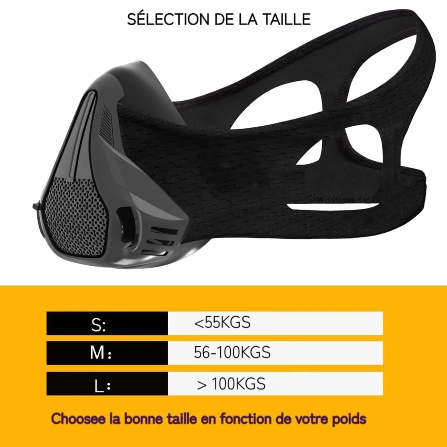 Maschera da allenamento in altitudine 25 livelli resistenza respiratoria Sport Masks Fitness Running Training