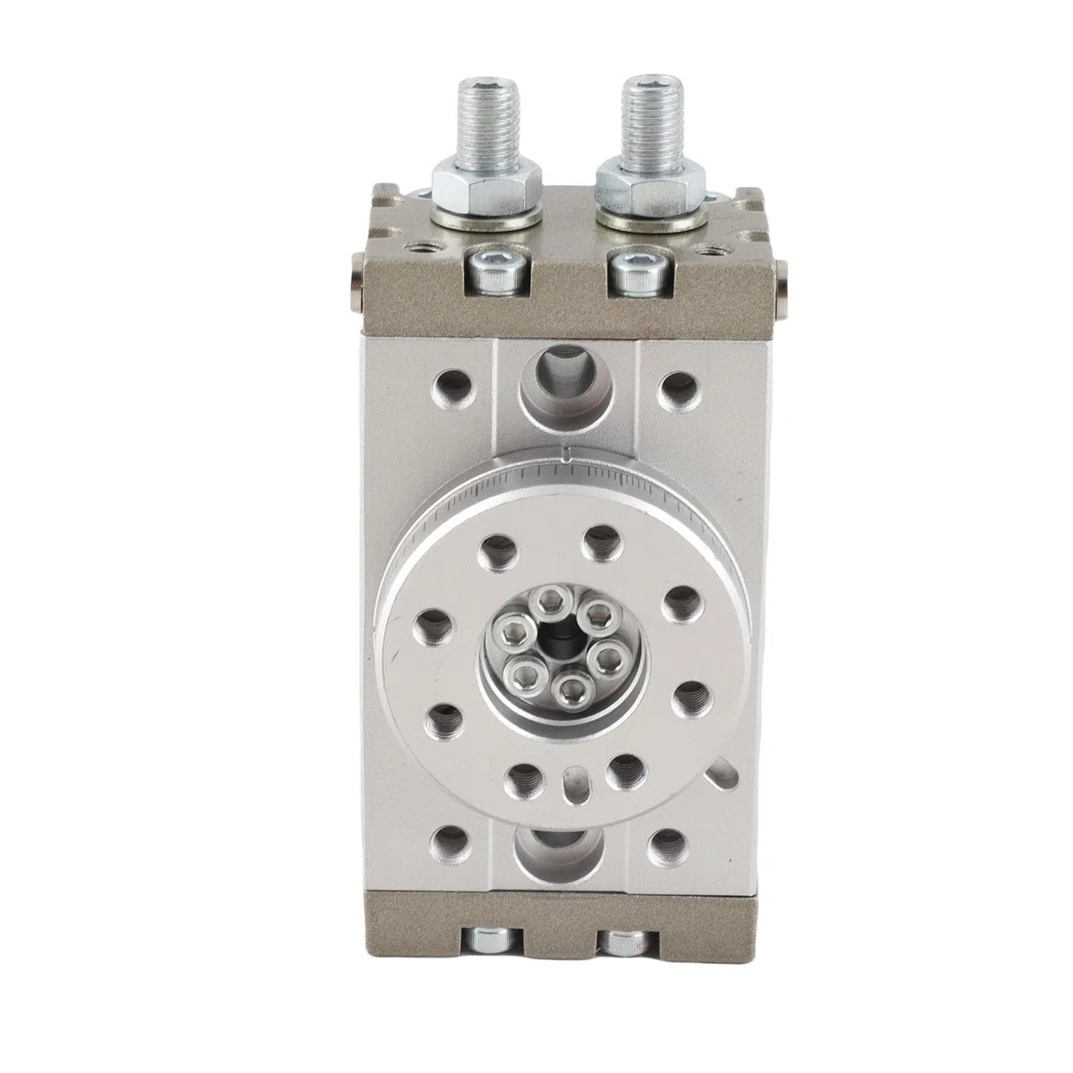 Cilindro Pneumatico Rotativo Oscillante 15 mm, Cilindro Pneumatico a Movimento Flessibile 0~60°, MSQB-10A Cilindro Girevole 180 Gradi per Automazione Industriale