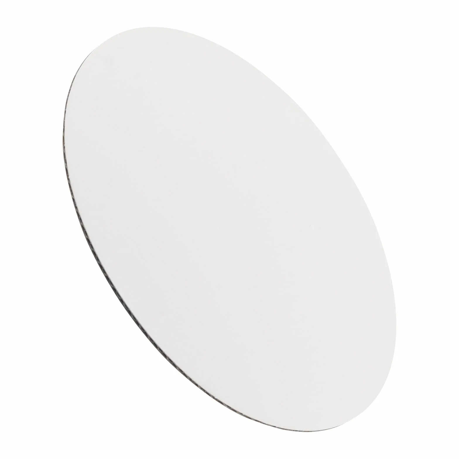 PINGEUI 50 vassoi rotondi per torte 20 cm bianchi 2 mm