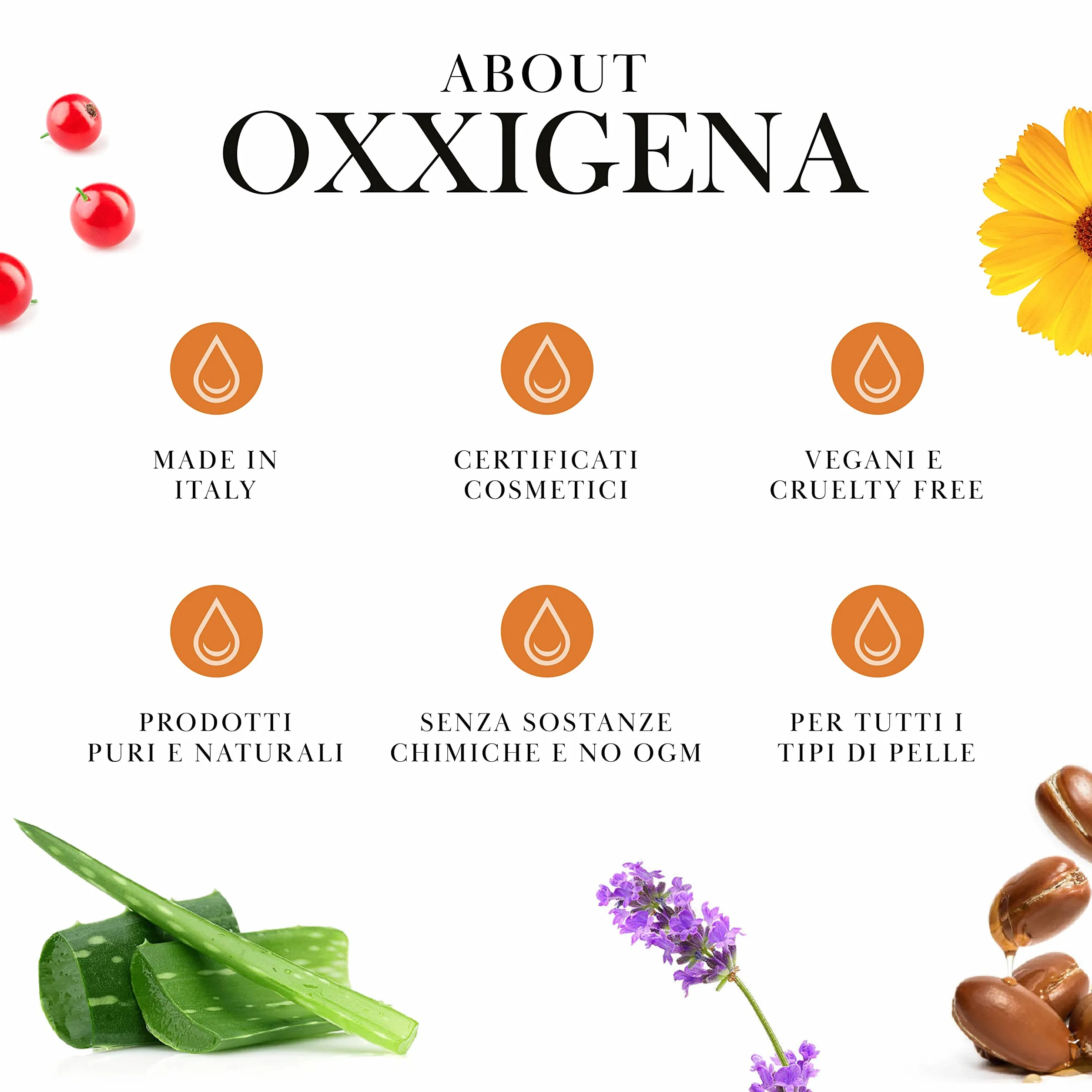 Oxxigena - Kit Base Neutra da 2 L, con Glicerina Vegetale Liquida Pura ≥ 99,5% (1 L) + Glicole Propilenico Liquido Puro (1 L), 50 VG / 50 PG, 100% Made in Italy, Purezza Farmaceutica