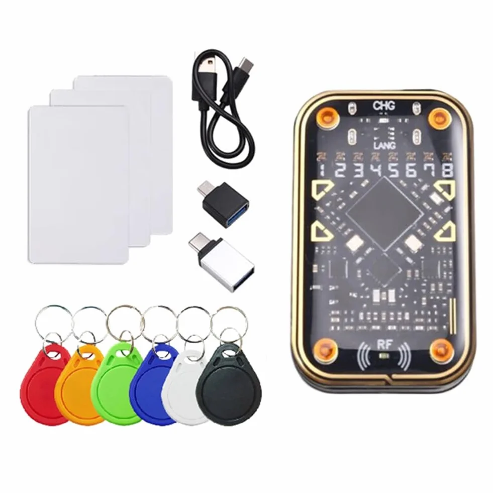 Chameleon Ultra V2.0 RFID Ultimate Emulatore NFC Duplicatore + 3XCUID 6XUID 125Khz 13.56Mhz Card Decodifica Lettore RFID