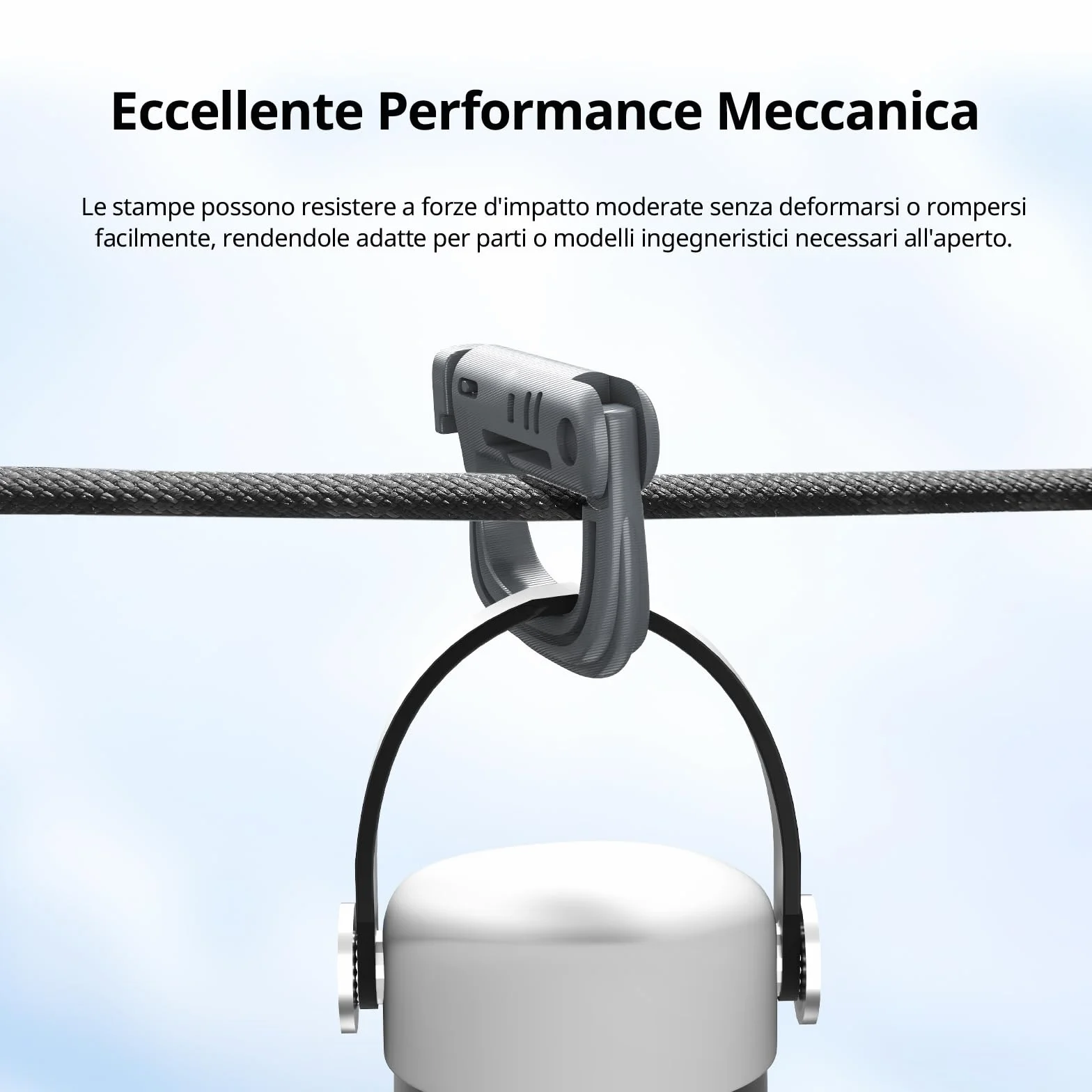 Anycubic Filament ASA 1,75mm 1kg Grigio per Stampante 3D Precisione Dimensionale +/- 0,02mm