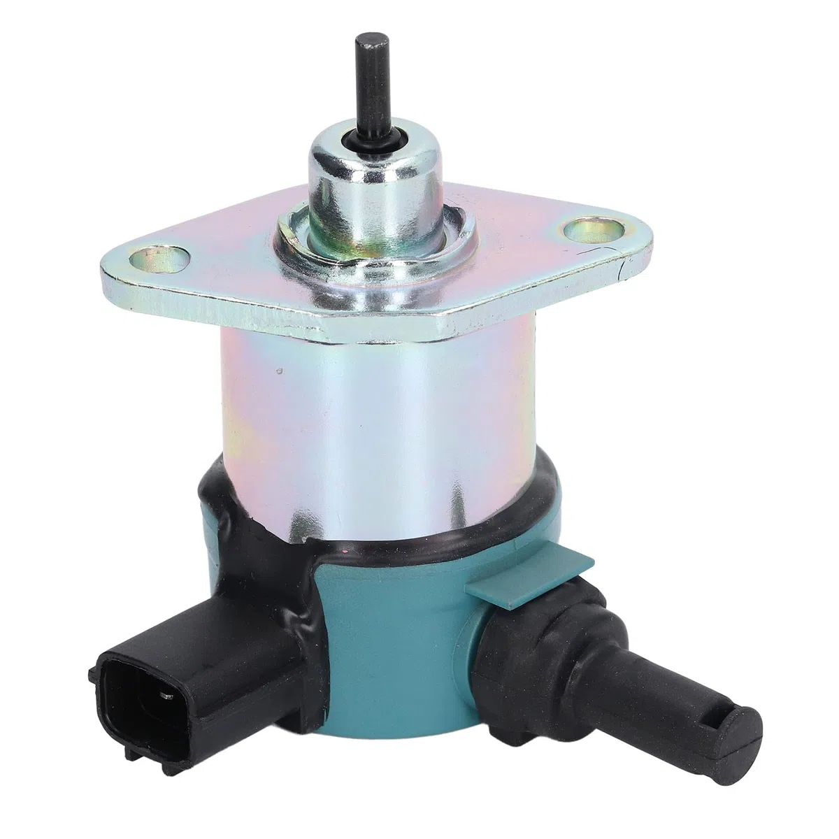 Solenoide di Arresto del Carburante, 17208‑60015 17208‑60010, Solenoide di Arresto del Carburante in Ferro da 12 V Sostituzione per Kubota D1105 V1205 V130
