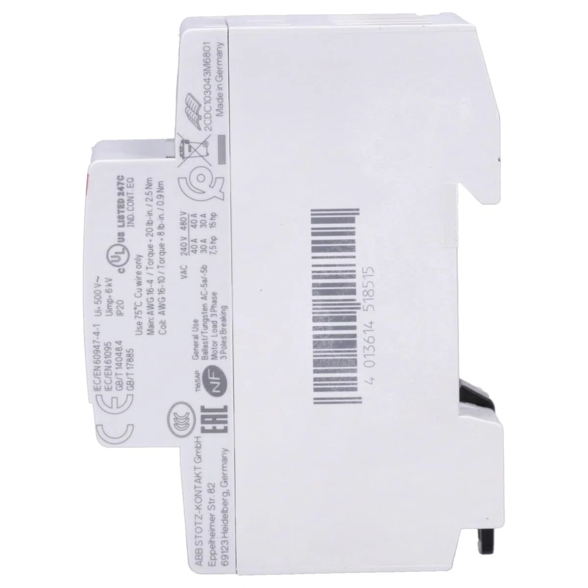 ABB componente per interruttore codice 1SAE341111R0640