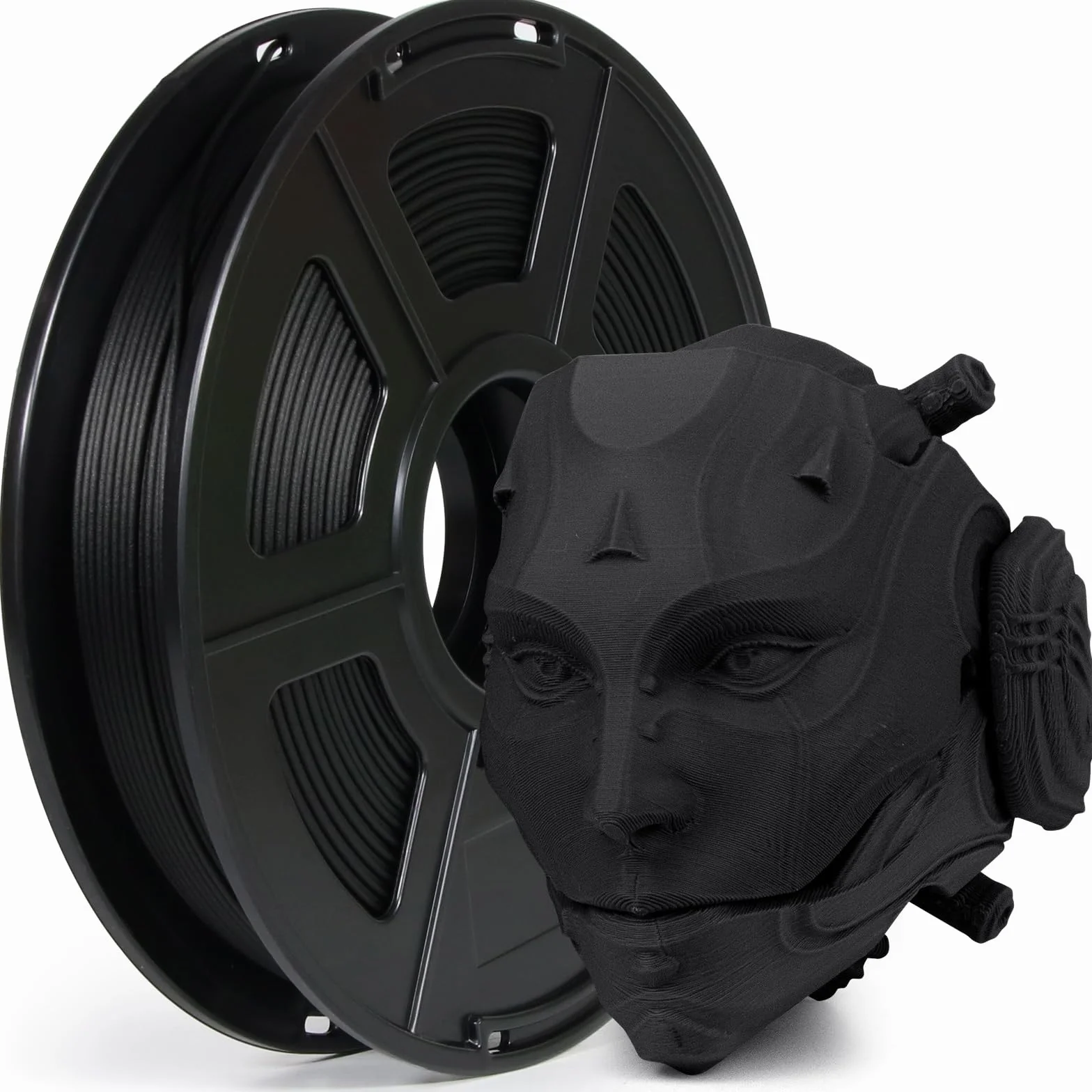 IEMAI Policarbonato Fibra Carbonio Filamento 1.75mm 0.5KG PC CF per Stampante 3D Precisione Dimensionale +/- 0.02mm