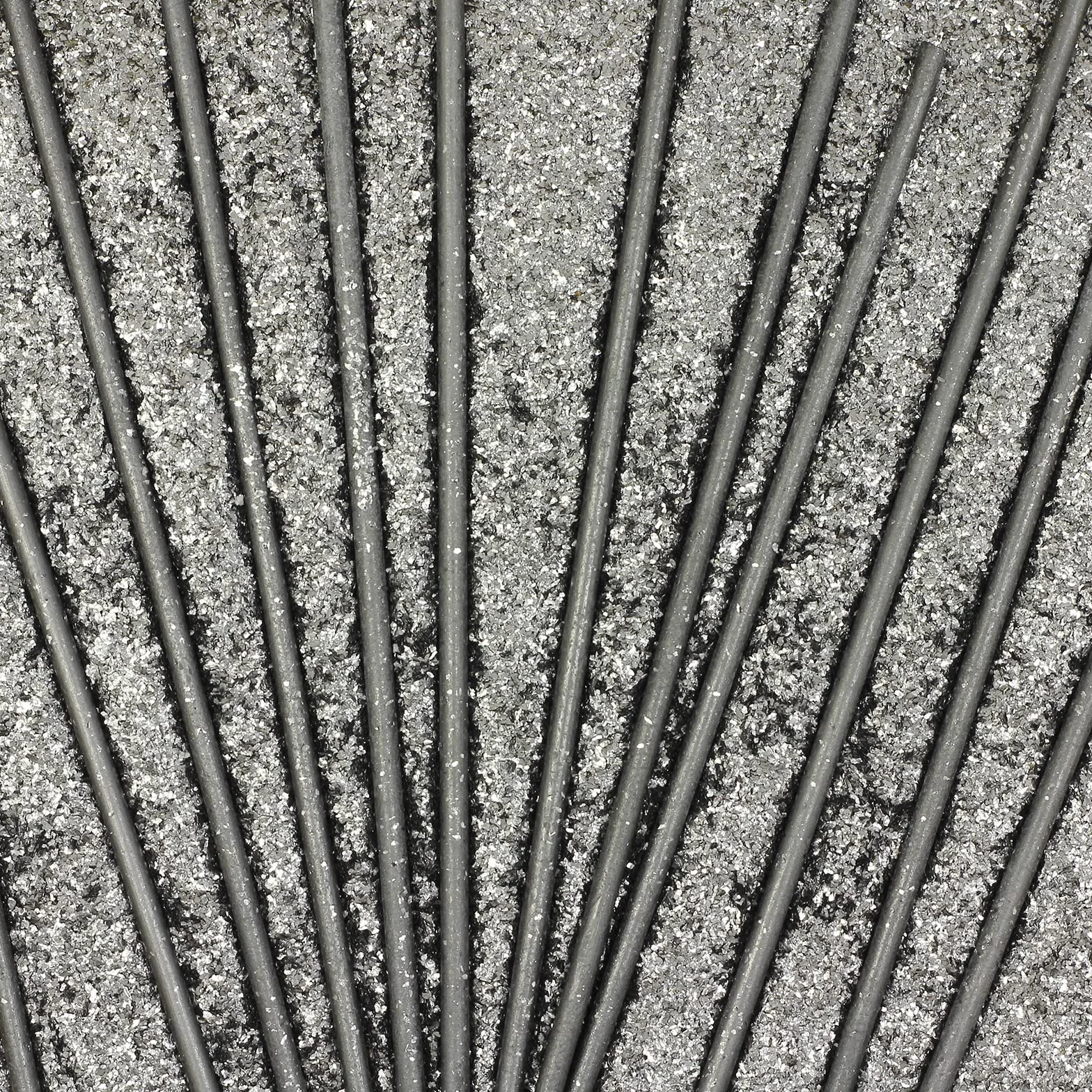 Barra di Grafite QUARKZMAN 305x16mm, Asta Cilindrica in Carbonio per Elettrodi e Crogioli, Confezione da 2
