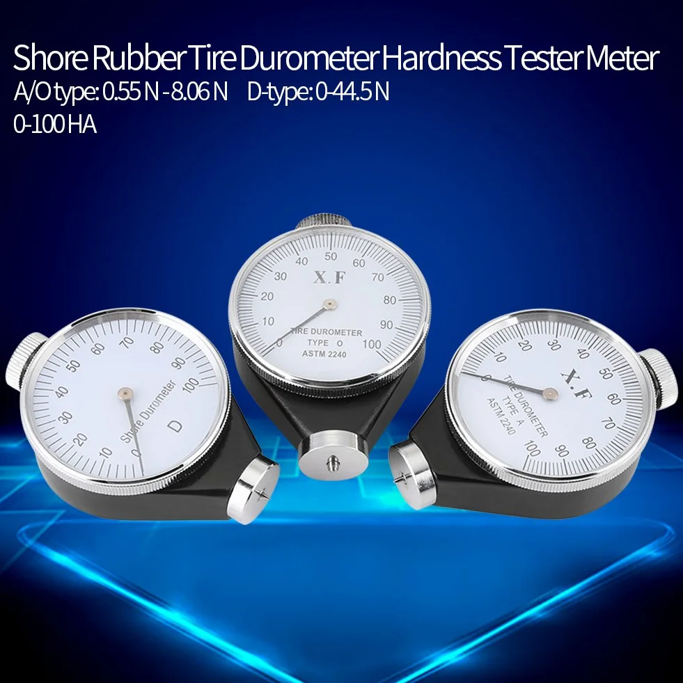 Durometro Shore Tipo D 0-100 Gomma Dura Resina Acrilica Vetro Termoplastica Fibra