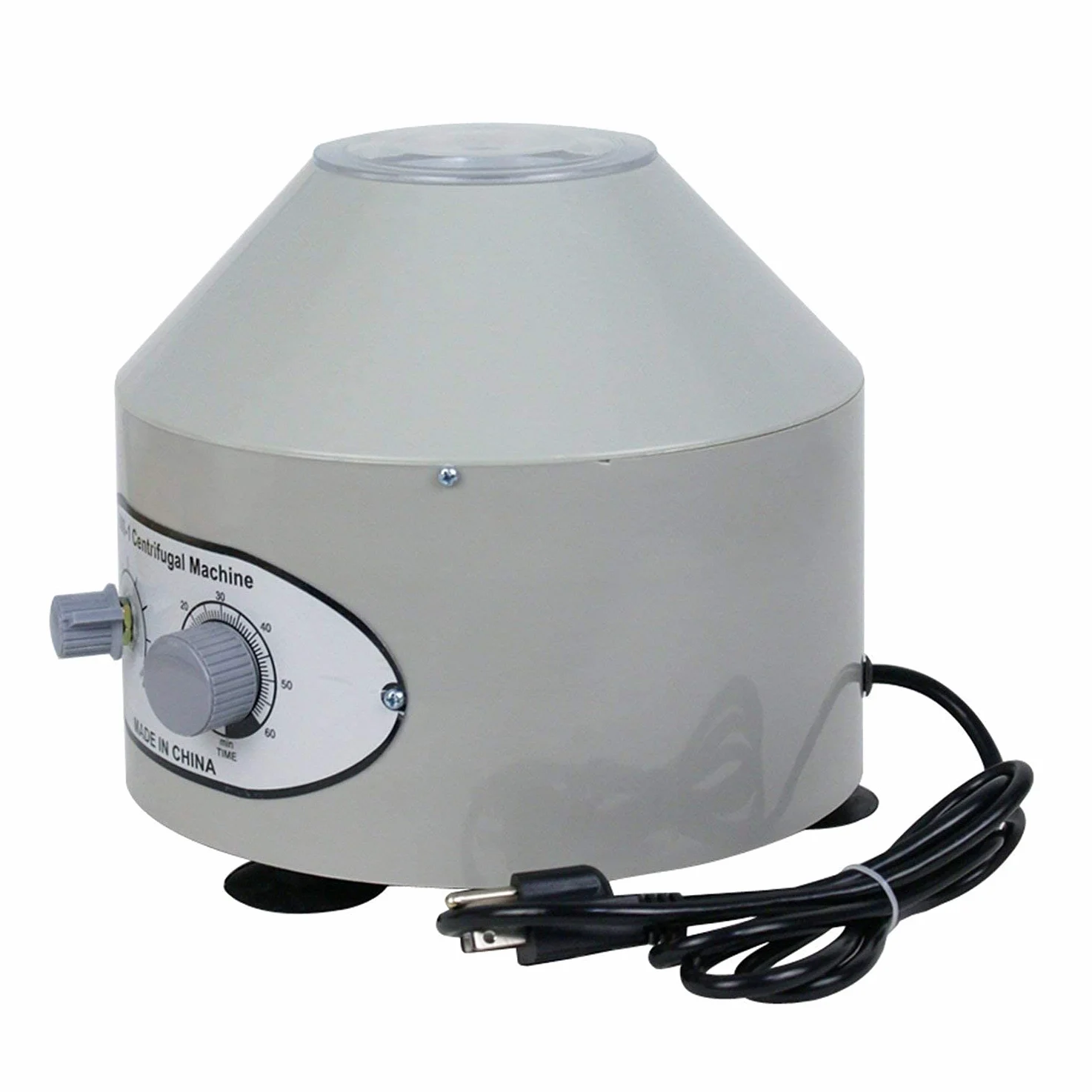 Macchina centrifuga da laboratorio a bassa velocità con timer da 0 a 60 minuti (coperchio da 0 a 4000 giri/min: 20 ml x 6 tubi)