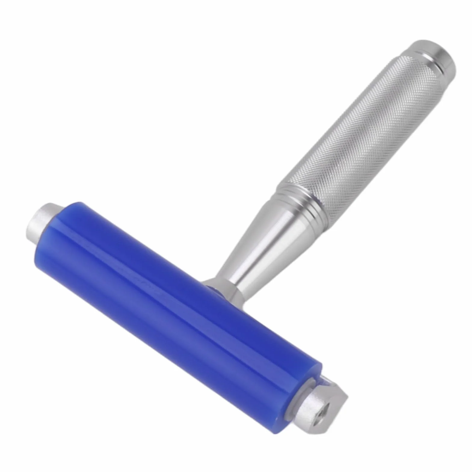 Rullo Adesivo Manuale Silicone Blu 8 Pollici per Pulizia Statica Rimozione Polvere Schermo