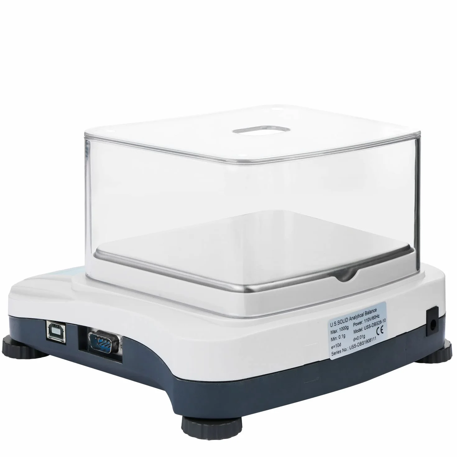 U.S. Solid Bilancia di Precisione Laboratorio Strumenti di Pesata RS232 Interfaccia (3000g, 0.01g)