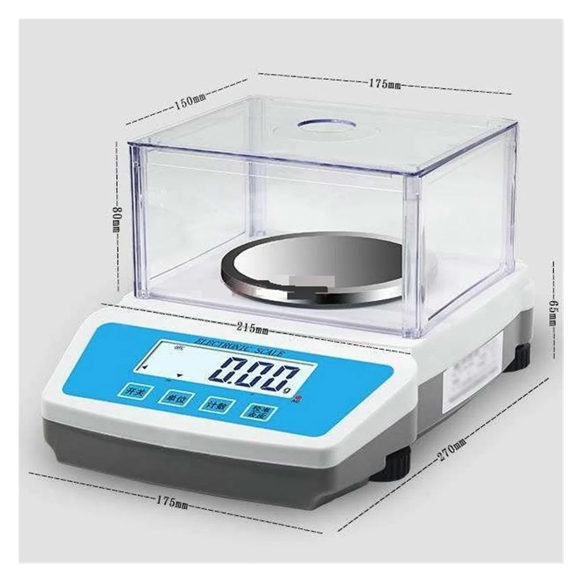 Bilancia For Gioielli Bilancia Elettronica Da Laboratorio Bilancia Elettronica Ad Alta Precisione Bilancia Analitica Di Precisione Pesatura Di Precisione(600gx0.01g)