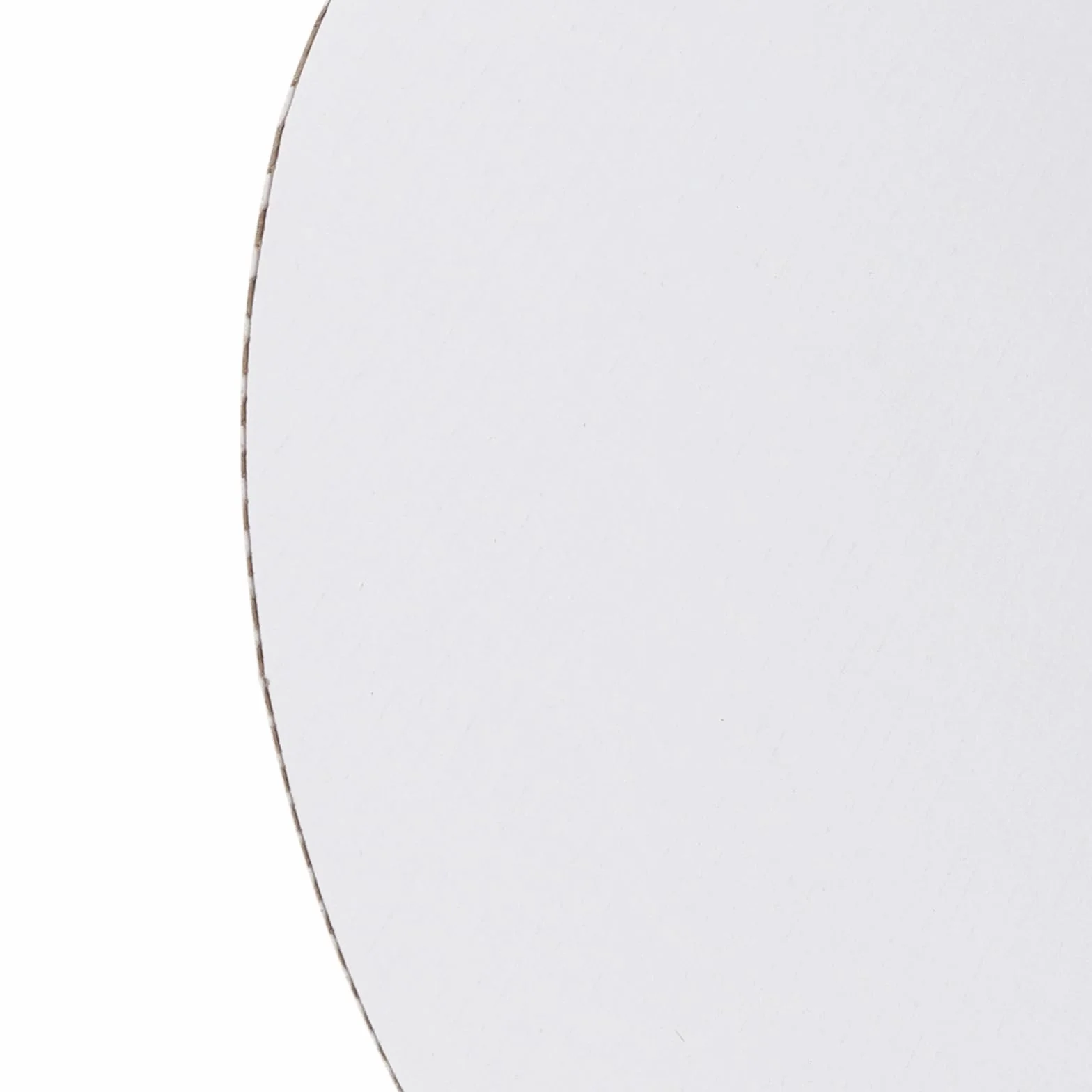 LEXININ Cartoncino bianco per torta 25 cm base rotonda per pizza