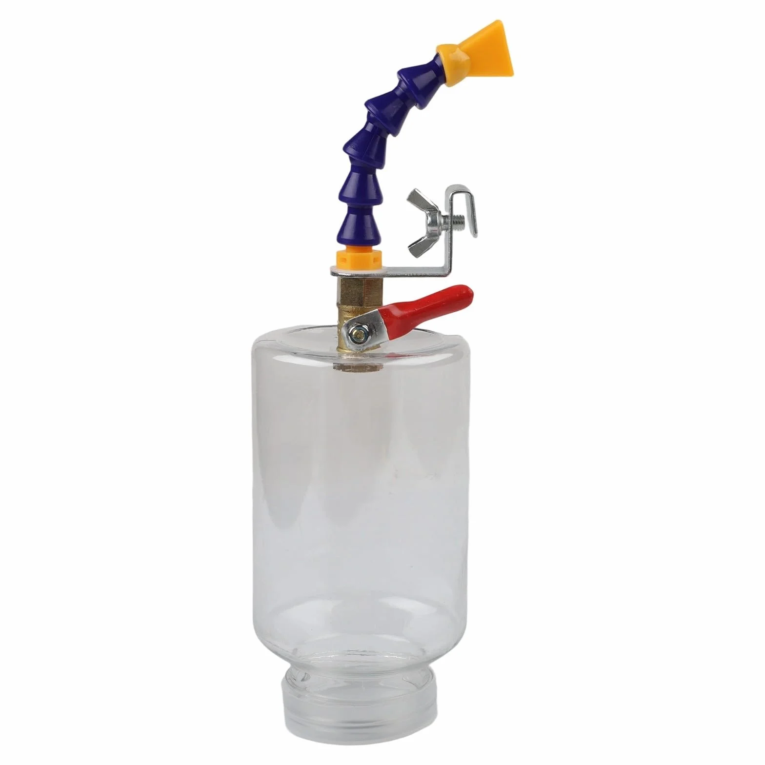 Ugello spruzzatore d'acqua 500 ml per smerigliatrice angolare, soppressione polvere, metallo e plastica