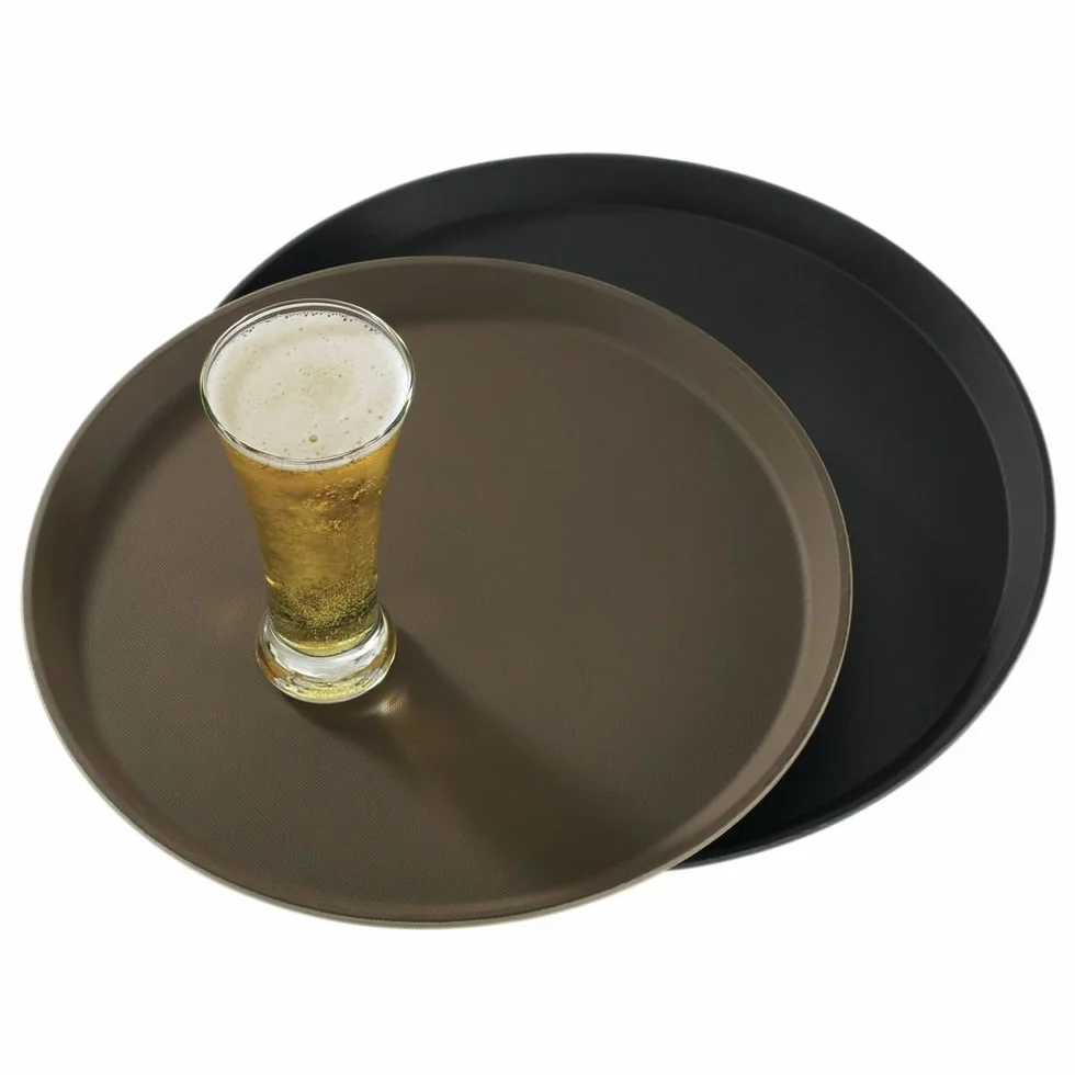 Cambro Treadlite Vassoio da portata 35,6 cm Nero 1400TL110