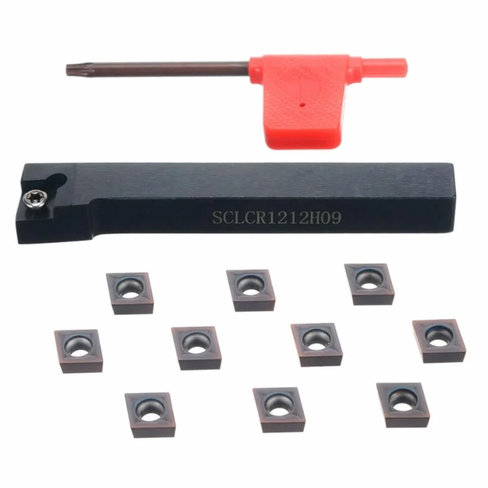 Portautensili SCLCR1212H09 12 x 100 mm inserti CCMT09T304