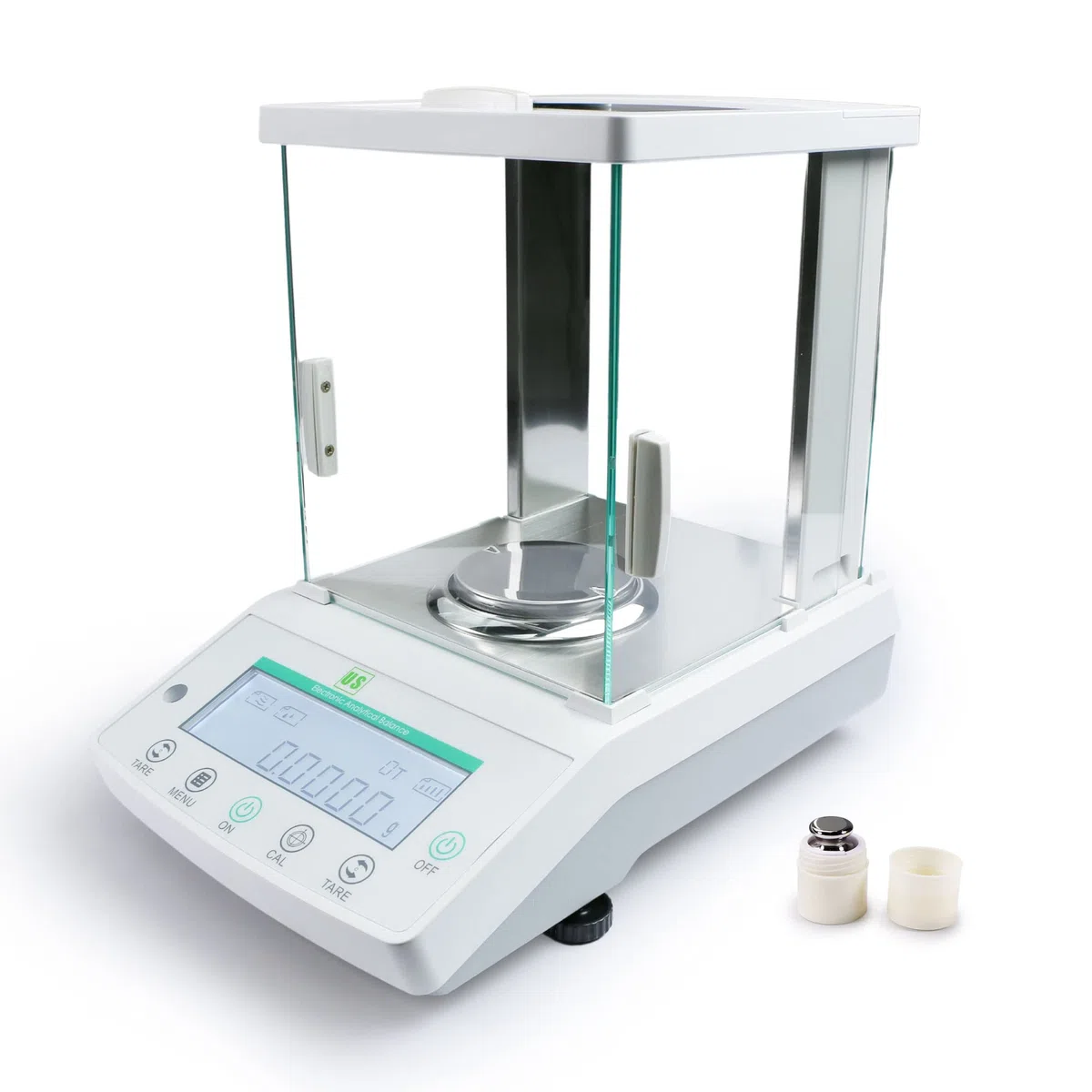 U.S. SOLID Bilancia analitica 220g/0.1mg, scala 0.0001g, RS232 del laboratorio di precisione di Digital