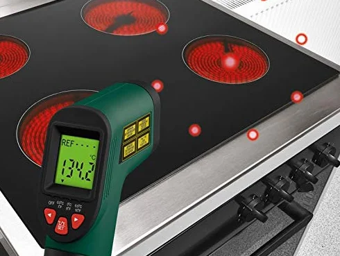 Parkside Termometro Digitale Laser a Infrarossi Pistola Misuratore di Temperatura