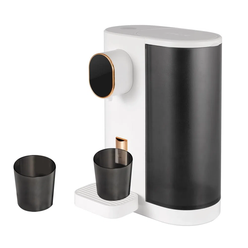 Dispenser per Colluttorio Automatico, 600 ML Distributore per Collutori Ricaricabile da Parete, Erogatore di Collutorio 3 Livelli di Erogazione con 2 Tazze Magnetico per Bagno