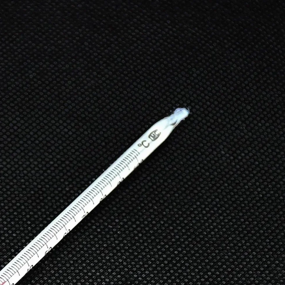Termometro da laboratorio Asta di vetro Lunghezza 30 cm Precisione 1°C Scala 0-100°C