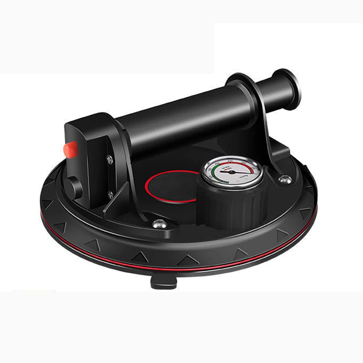 Válvula de Escape de protección de 360°, Bomba de AIRE de vacío, Ventosa para azulejos, herramienta eléctrica fija para manipulación de vidrio, diámetro Grande de 20 cm